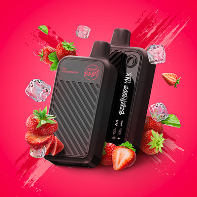 Sic Strawberry Iced Flavour Beast Mode Max 18K Disposable Vape