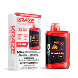 Kraze HD Mega Watermelon Ice Vape Jetable