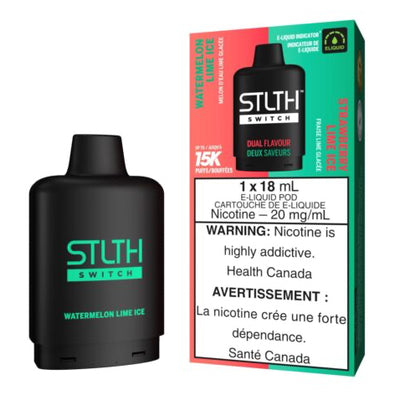 STLTH Loop 2 SWITCH 15K - Pod Watermelon Lime Ice and Strawberry Lime Ice - 20mg